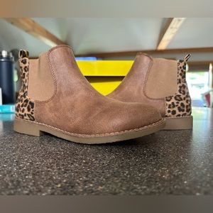 Cheetah Print Chelsea Boots